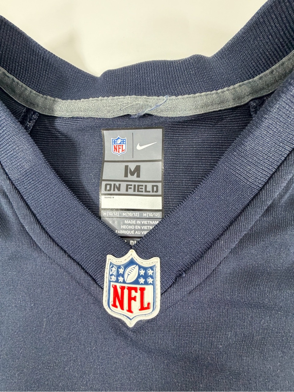 Nike NFL On Field Roquan Smith 58 Chicago Bears Jersey Youth Medium M 10-12 Navy - Picture 3 of 6